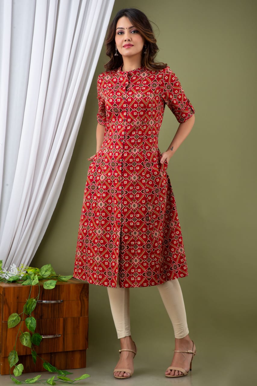 Sleeveless Round Neck Green Color Cotton Kurti For Party Wear Decoration  Material: Laces at Best Price in South 24 Parganas | Ankita Fashion